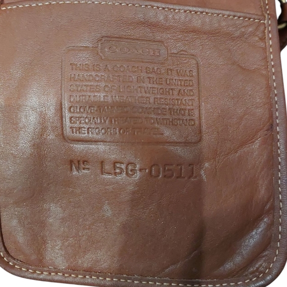 Coach Vintage Distressed Leather International Travel Bag Unisex No 0511 - Picture 13 of 13